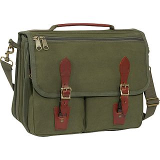 click an image to enlarge boyt harness canvas briefcase od green