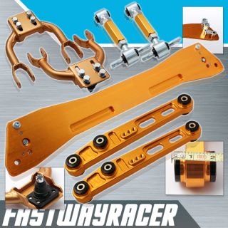    Subframe Brace Front and Rear Lower Control Arms Rear Camber Kit LCA
