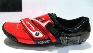 Bont Cycling Cervelo Mens Size 11.5 Red/Black Cycling Shoes