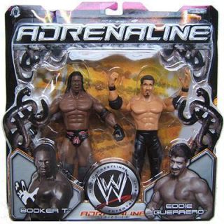 Booker T Eddie Guerrero Adrenaline WWE Avtion Figures