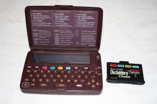 Franklin Electronic Bookman The Holy Bible W/ Dictionary And Thesaurus 