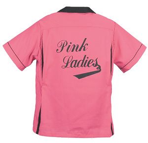  Youth Pink Ladies Bowling Shirt