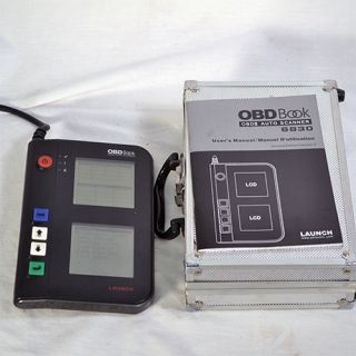 this is a previously owned launch obd book obdii auto scanner 6830 the