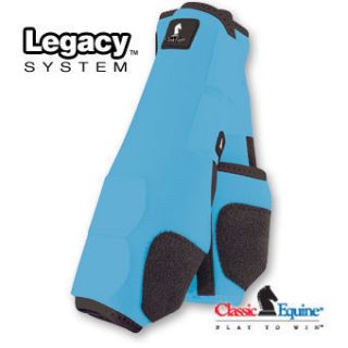   Boots Turquoise Front Horse Tack SMB Sport Medicine Boots