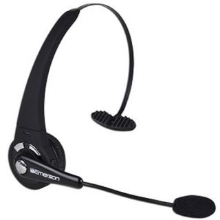 Emerson Em 237C Bluetooth V2 0 Headset w Boom Microphone