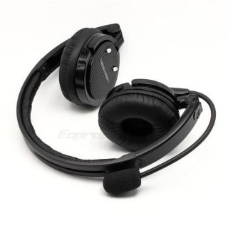 Stereo Bluetooth Headset Boom Mic Wireless Headphone For Samsung i9300 