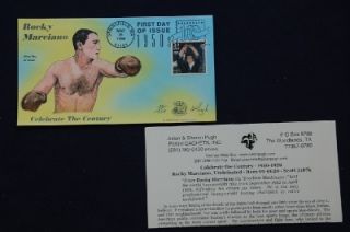   Celebrate the Century 50s FDC Handpaintedby Pugh Sc#3187k Boxing