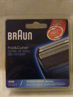   Braun Series 3 Combi 30B Foil Cutter Replacement Pack 7000 4000 Series