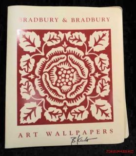 1996 Bradbury Bradbury Art Wallpapers Catalog Designs