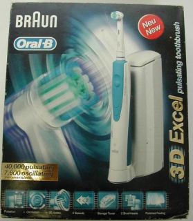 Braun Oral B 3D Excel D 17525 Rechargeable Toothbrush