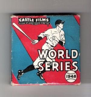   World Series Castle Film Cleveland Indians vs Boston Braves