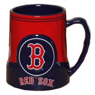 Boston Red Sox MLB Baseball Game Time 20oz Ceramic Coffee Mug
