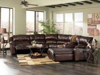 Ashley Furniture Braxton Java Sectional Sofa Living Room 97800  07 19 