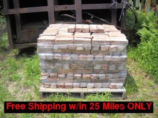 Pallet of 500 Antique Used Bricks from 1890 Boston Mill