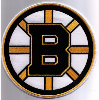 Boston Bruins NHL Hockey Huge Big Size Patch Iron on Sew On