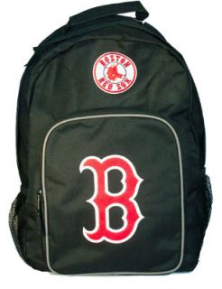 Boston Red Sox MLB Baseball Black Back Pack Backpack