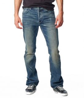 Aeropostale Mens Flat Back Pocket Slim Jeans Jeans Style 5118