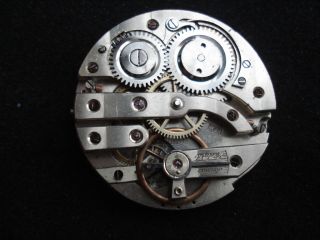 Extremely RARE Vintage QTE Boutte Swiss Watch Antique Movement Parts 