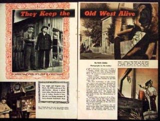   City Montana 1949 Gold Rush Town Pictorial Charlie Bovey