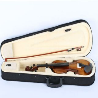   1080g package included 1 x 1 4 natural acoustic violin case+ bow rosin