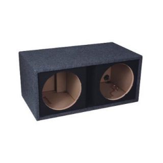 10 inch Dual Ported Vented Flat Bass Subwoofer Enclosure Speaker Box 