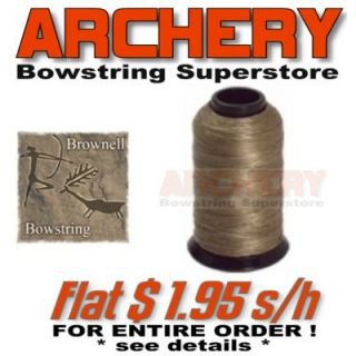 lb Spool Brownell B 50 Bowstring Material Bronze