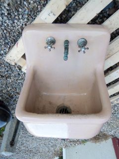  J L Mott Earthenware Utility Sink