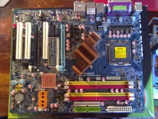 Gigabyte Technology GA N650SLI DS4 LGA 775 Intel Motherboard for parts 