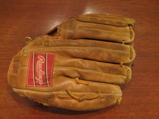  Bret Saberhagen Rawlings Baseball Glove