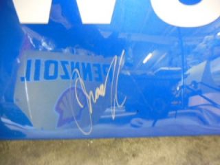 Brad Keselowski Race Used 2 Miller Lite Wurth Dodge Autographed Trunk 