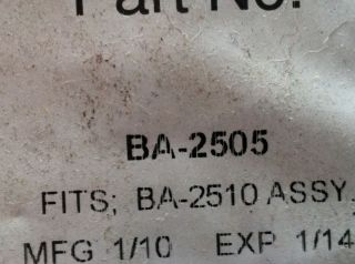 Brackett Ba 2505 Air Filter Element