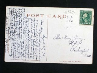 C1912 Joseph Stickney Chapel Bretton Wood NH Postcard