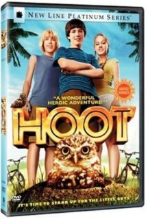Hoot DVD 2006 Wil Shriner Brie Larson Logan Lerman Brand New SEALED 