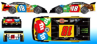 2012 Kyle Busch 18 M Ms ADC Dirt Track Prelude 1 24