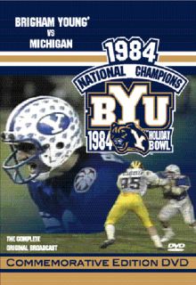 1984 Holiday Bowl DVD New SEALED Brigham Young BYU