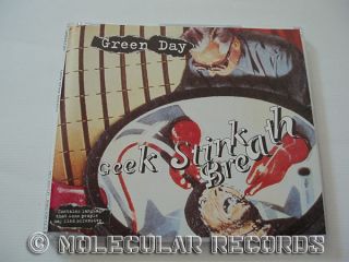 GREEN DAY Geek Stink Breath European 3 track CD Single 1995 Reprise 