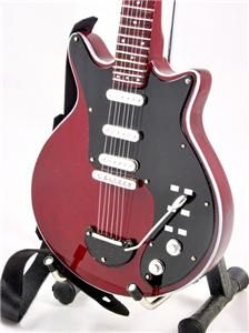 Miniature Guitar Brian May Queen Strap