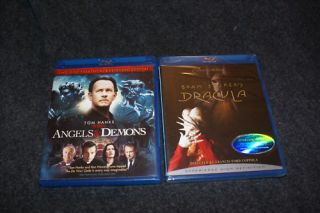 Blu Ray Lot Angels Demons Bram Stokers Dracula 043396292178