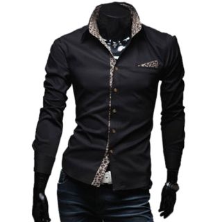 Brand New Mens Casual Luxury Stylish Slim Design Dress Fitted Shirts 