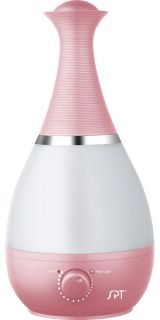 Sunpentown Pink UltraSonic Humidifier w/ Fragrance Diffuser