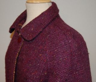 Fab Branigan Weavers Irish Wool Flecked Woven Jacket M