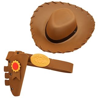 Disney Toy Story Cowboy Woody Hat Belt ​holster Costume
