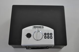 Brinks Home Security (Digital & Key) Safe Cash Lock Box