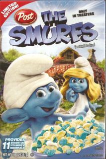 5XS The Smurfs Post Cereal Limited Edition New in Box Papa Smurf 