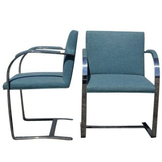   mies van der rohe brueton brno flat bar side chair 1960 s design frame