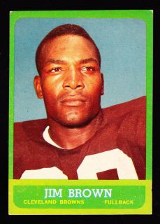 1963 Topps 14 Jim Brown Browns SP