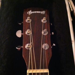 Brownsville BLG10 Acoustic Guitar with Hardshell Case