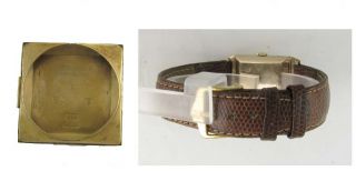 RARE 9K Gold Breguet Mens Deco Vintage Watch 1932