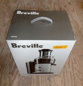 Breville JE900 Juice Fountain Brand New in Ugly Box Juice Extractor 