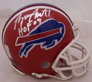 Bruce Smith Autographed Signed Buffalo Bills Mini Helmet w HOF 09 